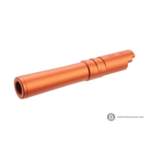 Atlas Custom Works Aluminum Outer Barrel for TM Hi-Capa 4.3 Airsoft GBB Pistols (Color: Orange)