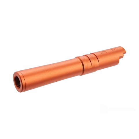 Atlas Custom Works Aluminum Outer Barrel for TM Hi-Capa 4.3 Airsoft GBB Pistols (Color: Orange)
