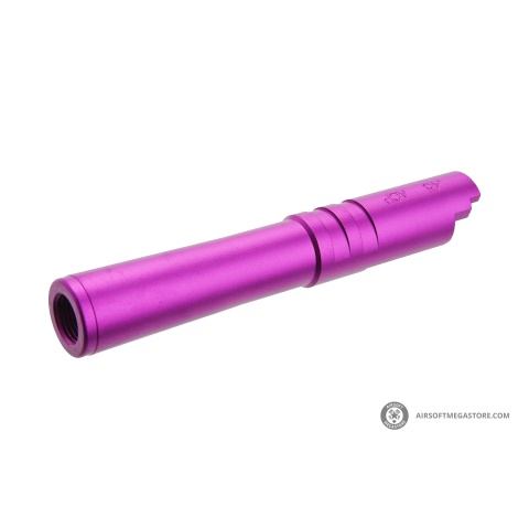 Atlas Custom Works Aluminum Outer Barrel for TM Hi-Capa 4.3 Airsoft GBB Pistols (Color: Purple)