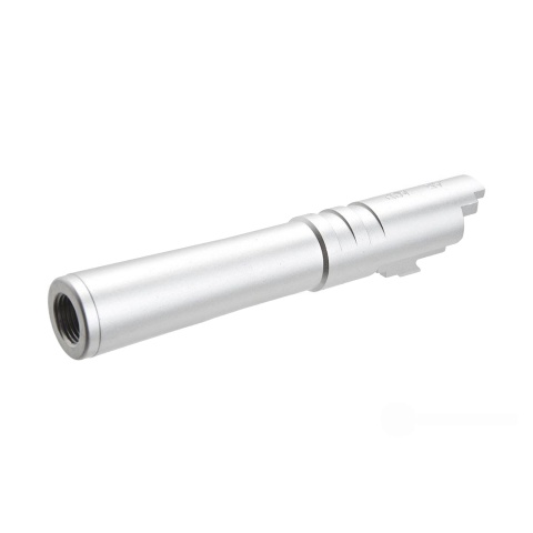 Atlas Custom Works Aluminum Outer Barrel for TM Hi-Capa 4.3 Airsoft GBB Pistols (Color: Silver)