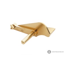 Atlas Custom Works Slide Stop with Thumb Rest for Hi-Capa GBB Airsoft Pistols (Color: Gold)