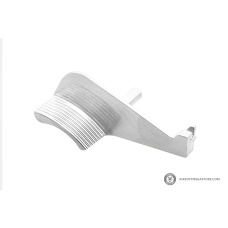 Atlas Custom Works Slide Stop with Thumb Rest for Hi-Capa GBB Airsoft Pistols (Color: Black)