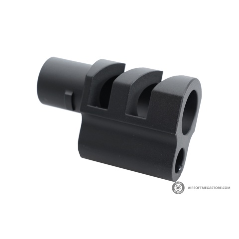 Atlas Custom Works Type 3 Compensator for Tokyo Marui 1911 Airsoft Pistols (Color: Black)