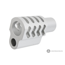 Atlas Custom Works Type 5 Compensator for Tokyo Marui 1911 Airsoft Pistols (Color: Silver)