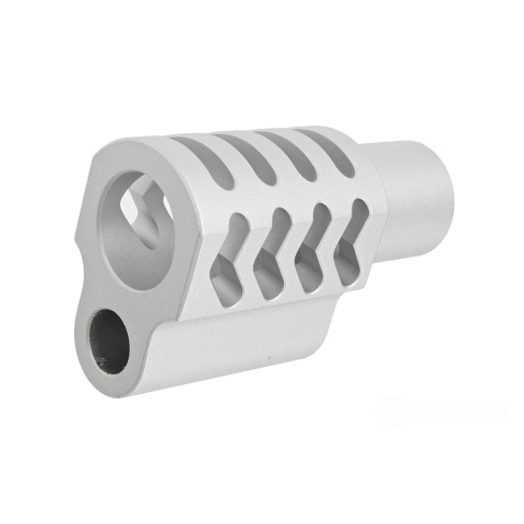 Atlas Custom Works Type 5 Compensator for Tokyo Marui 1911 Airsoft Pistols (Color: Silver)
