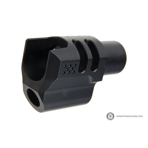 Atlas Custom Works Type 6 Compensator for Tokyo Marui 1911 Airsoft Pistols (Color: Black)