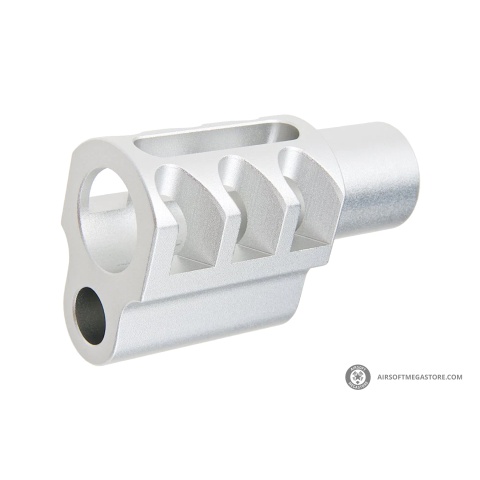Atlas Custom Works Type 7 Compensator for Tokyo Marui 1911 Airsoft Pistols (Color: Silver)