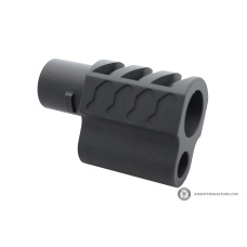 Atlas Custom Works Type 8 Compensator for Tokyo Marui 1911 Airsoft Pistols (Color: Black)