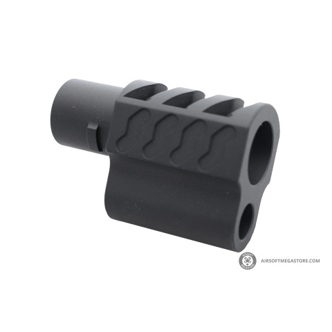 Atlas Custom Works Type 8 Compensator for Tokyo Marui 1911 Airsoft Pistols (Color: Black)