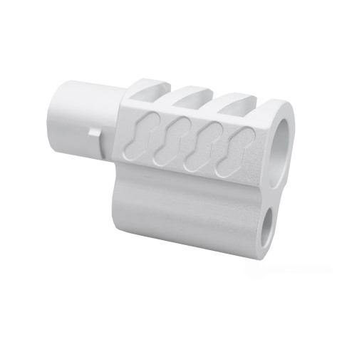 Atlas Custom Works Type 8 Compensator for Tokyo Marui 1911 Airsoft Pistols (Color: Silver)