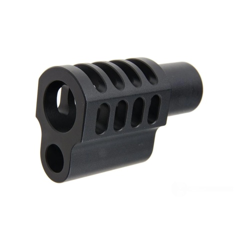Atlas Custom Works Type 9 Compensator for Tokyo Marui 1911 Airsoft Pistols (Color: Black)