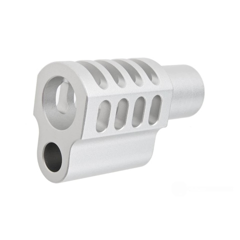 Atlas Custom Works Type 9 Compensator for Tokyo Marui 1911 Airsoft Pistols (Color: Silver)