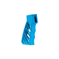 Atlas Custom Works CNC LWP Grip for M4 Airsoft Gas Blowback Rifle (Color: Blue)