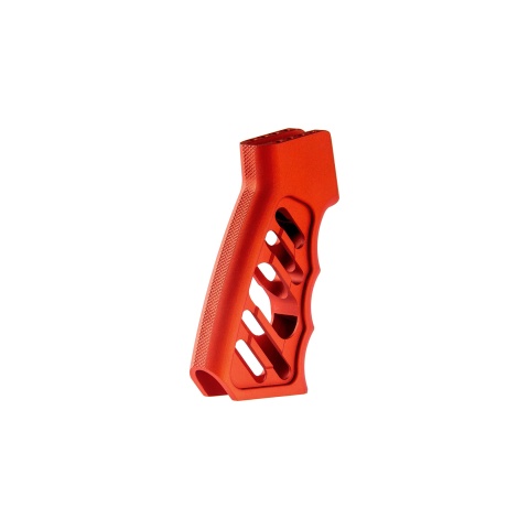 Atlas Custom Works CNC LWP Grip for M4 Airsoft Gas Blowback Rifle (Color: Red)