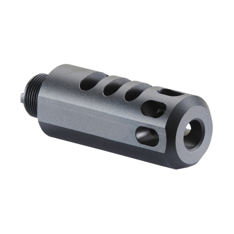 Atlas Custom Works Type 2 Muzzle Compensator for TM Hi-Capa Gas Blowback Pistol (Color: Black)