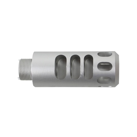 Atlas Custom Works Type 2 Muzzle Compensator for TM Hi-Capa Gas Blowback Pistol (Color: Silver)
