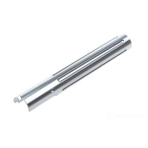 Atlas Custom Works Non-Recoiling Straight Outer Barrel for TM Hi-Capa 5.1 Airsoft Pistols (Color: Silver)