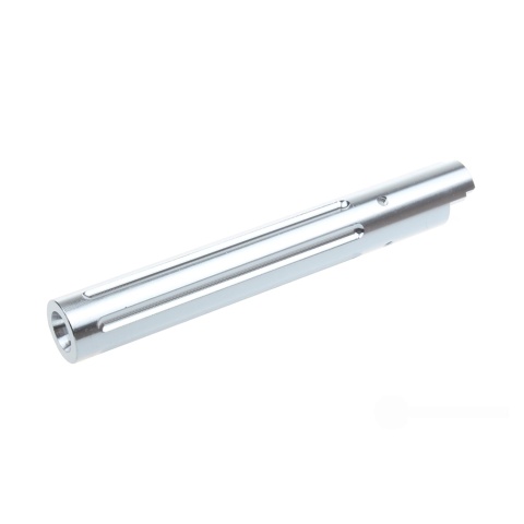 Atlas Custom Works Non-Recoiling Straight Outer Barrel for TM Hi-Capa 5.1 Airsoft Pistols (Color: Silver)