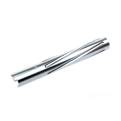 Atlas Custom Works Non-Recoiling Spiral Fluted Outer Barrel for TM Hi-Capa 5.1 Airsoft Pistols (Color: Silver)