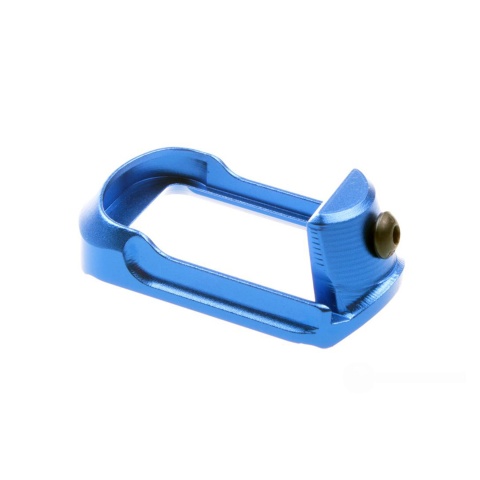 Atlas Custom Works Compact Magwell for VFC Glock 17 Airsoft Pistol (Color: Blue)