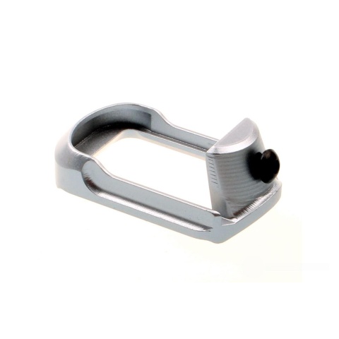 Atlas Custom Works Compact Magwell for VFC Glock 17 Airsoft Pistol (Color: Silver)