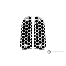 Atlas Custom Works 1911 Government/Commander Apocalypse Hive Full Size Aluminum Grip Panels