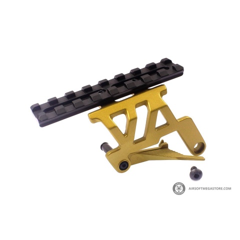 Atlas Custom Works Aluminum Optic Mount for TM Hi-Capa 5.1 & 4.3 (Color: Gold)