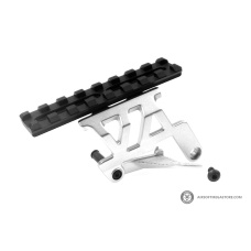 Atlas Custom Works Aluminum Optic Mount for TM Hi-Capa 5.1 & 4.3 (Color: Silver)