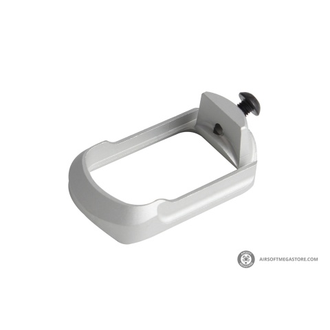 Atlas Custom Works Compact Magwell for TM G17,G18C & VFC G19 (Color: Silver)