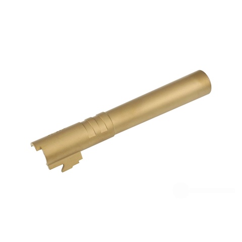 Atlas Custom Works Aluminum Outer Barrel for TM Hi-Capa 5.1 with 11mm Threads (Color: Gold)