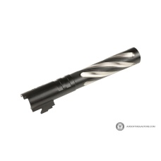 Atlas Custom Works Tornado Aluminum Outer Barrel for TM Hi-Capa 5.1 with 11mm Threads (Color: Black)