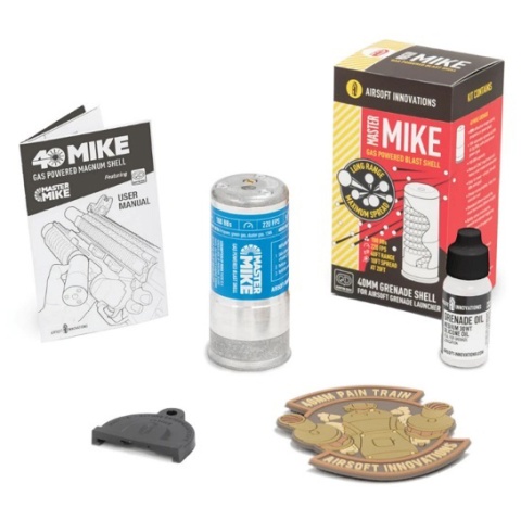 Airsoft Innovations Master Mike 40mm Gas Powered Blast Shell
