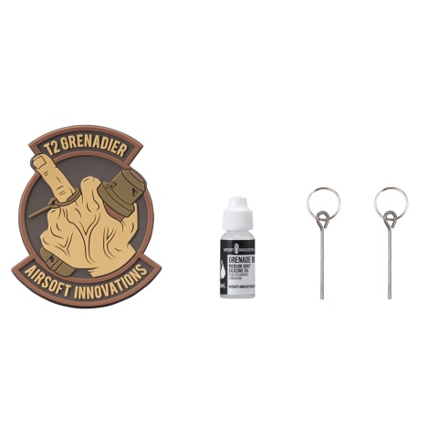 Airsoft Innovations Tornado 2 Timer Frag Grenade (Color: Black)