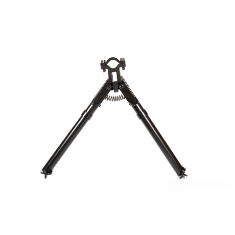 AIM Sports Real Steel Universal Barrel Mount Tactical Bipod (Color: Black)