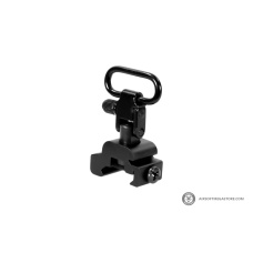 AIM Sports Universal Picatinny Base QD Sling Hook (Color: Black)