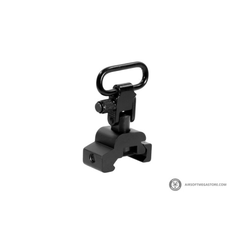AIM Sports Universal Picatinny Base QD Sling Hook (Color: Black)