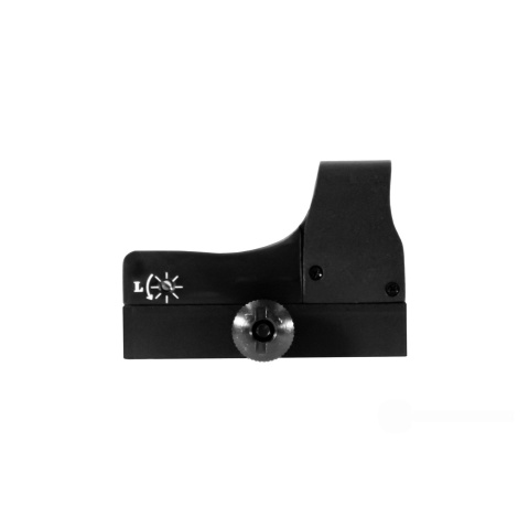 AIM Sports 1x27 Compact Red Dot Sight with Push Button Activation (Color: Black)