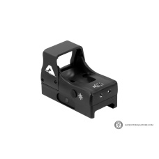 AIM Sports 1x27 Compact Red Dot Sight with Push Button Activation (Color: Black)