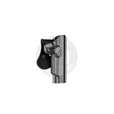 Amomax 1911 Right Handed Holster (Carbon Fiber)