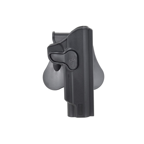 Amomax Gen 2 Rigid Hard Shell Holster for 1911 Airsoft Pistols (Color: Black)