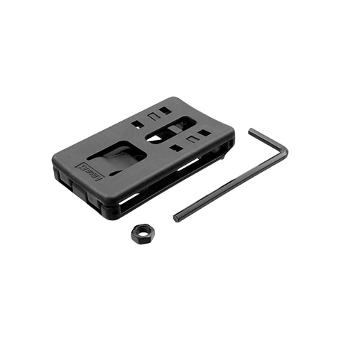 Amomax Belt Clip for Tactical Pistol Holster (Black)