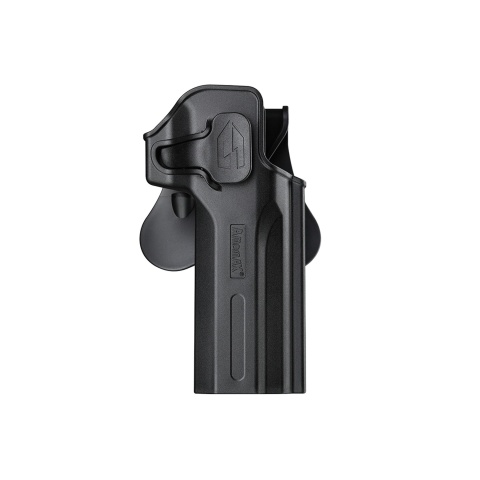 Amomax Right Handed Tactical Holster for Desert Eagle (Color: Black)