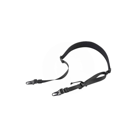 Amomax Padded Quick Adjust Two-Point Sling with HK Style Clip (Black)