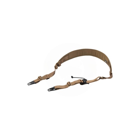 Amomax Padded Quick Adjust Two-Point Sling with HK Style Clip (Coyote Brown)