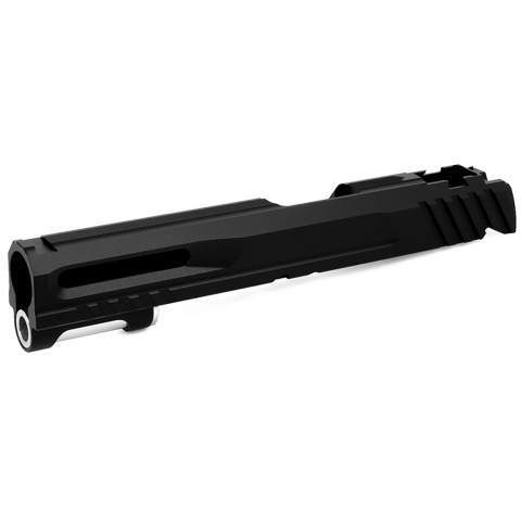 Airsoft Masterpiece Edge Custom Norris Aluminum Standard Slide for Airsoft Hi-Capa & 1911 (Color: Black)
