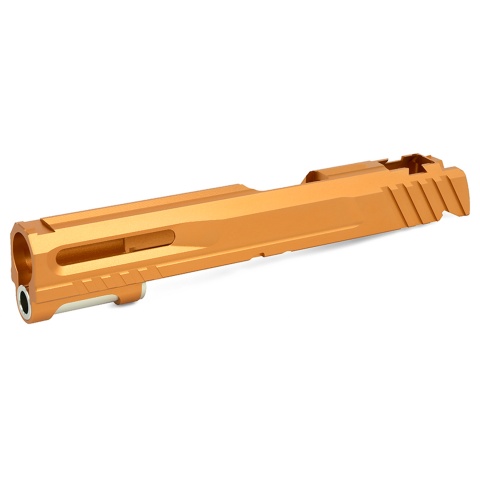 Airsoft Masterpiece Edge Custom Norris Aluminum Standard Slide for Airsoft Hi-Capa & 1911 (Color: Orange)