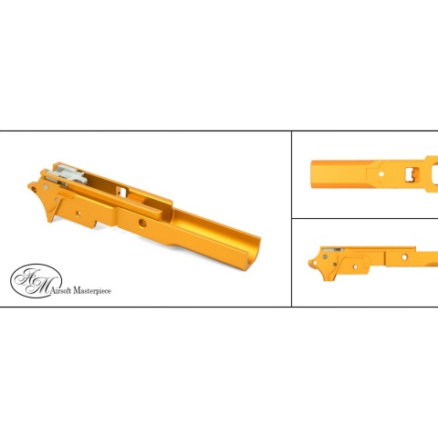 Airsoft Masterpiece 3.9 Aluminum Advance Frame - No Marking (Gold)