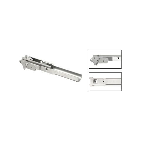 Airsoft Masterpiece 4.3 inch Stainless Steel Frame (Silver)