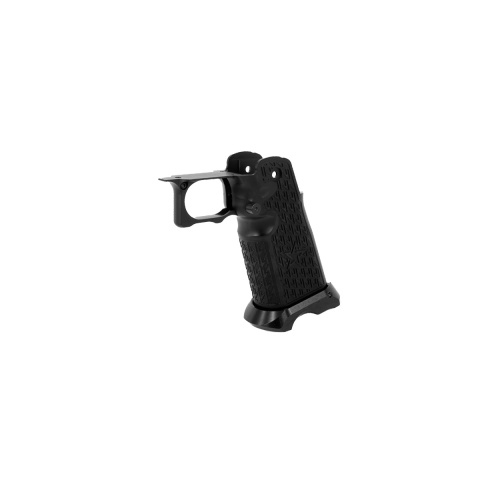Airsoft Masterpiece Aluminum Grip for Hi-Capa Type 20 Stac (Black)
