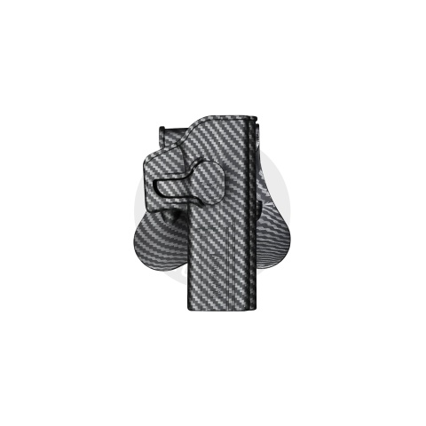Amomax Glock 17/22/31 Right Handed Holster (Carbon Fiber)